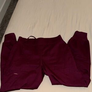 Landau Women's Burgundy Joggers